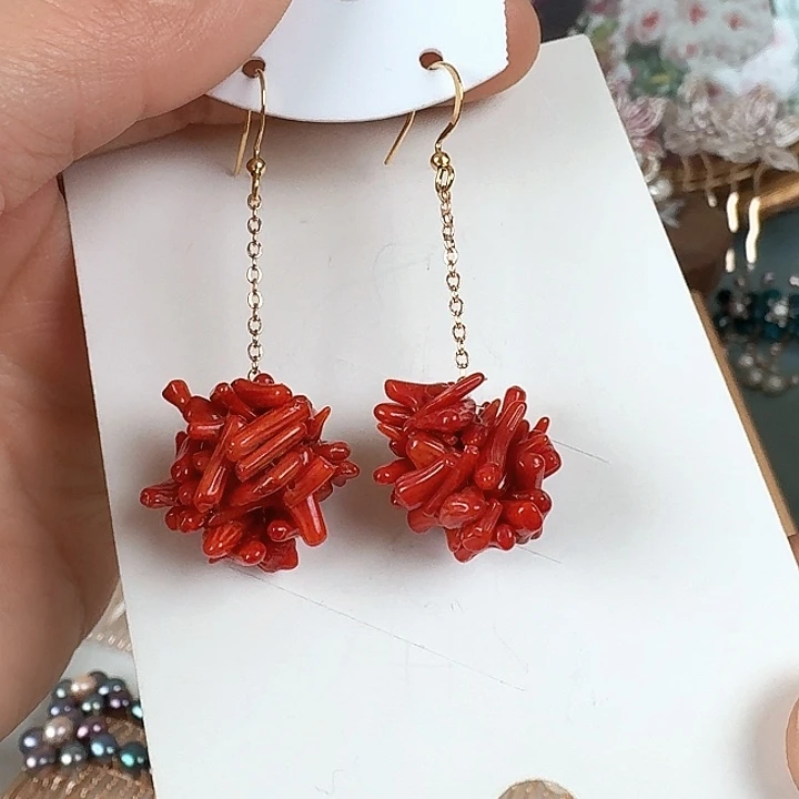 未镶嵌淡水珍珠耳坠