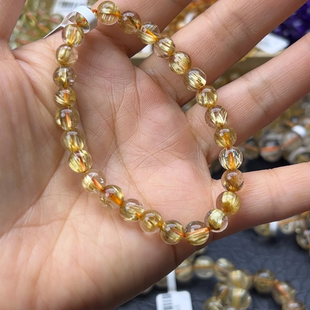 水晶手链未镶嵌天然