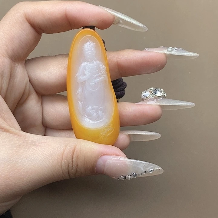 和田玉挂件未镶嵌G