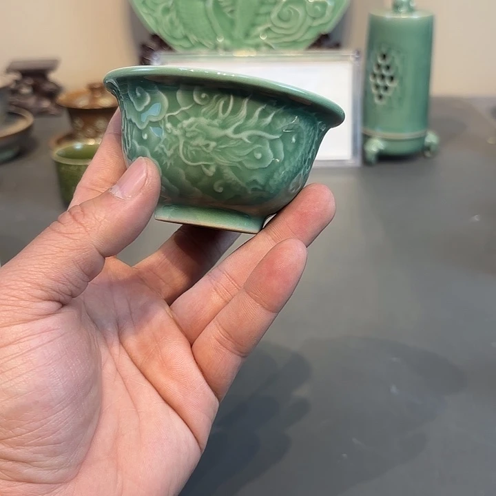 瓷片龙泉青瓷福利青瓷