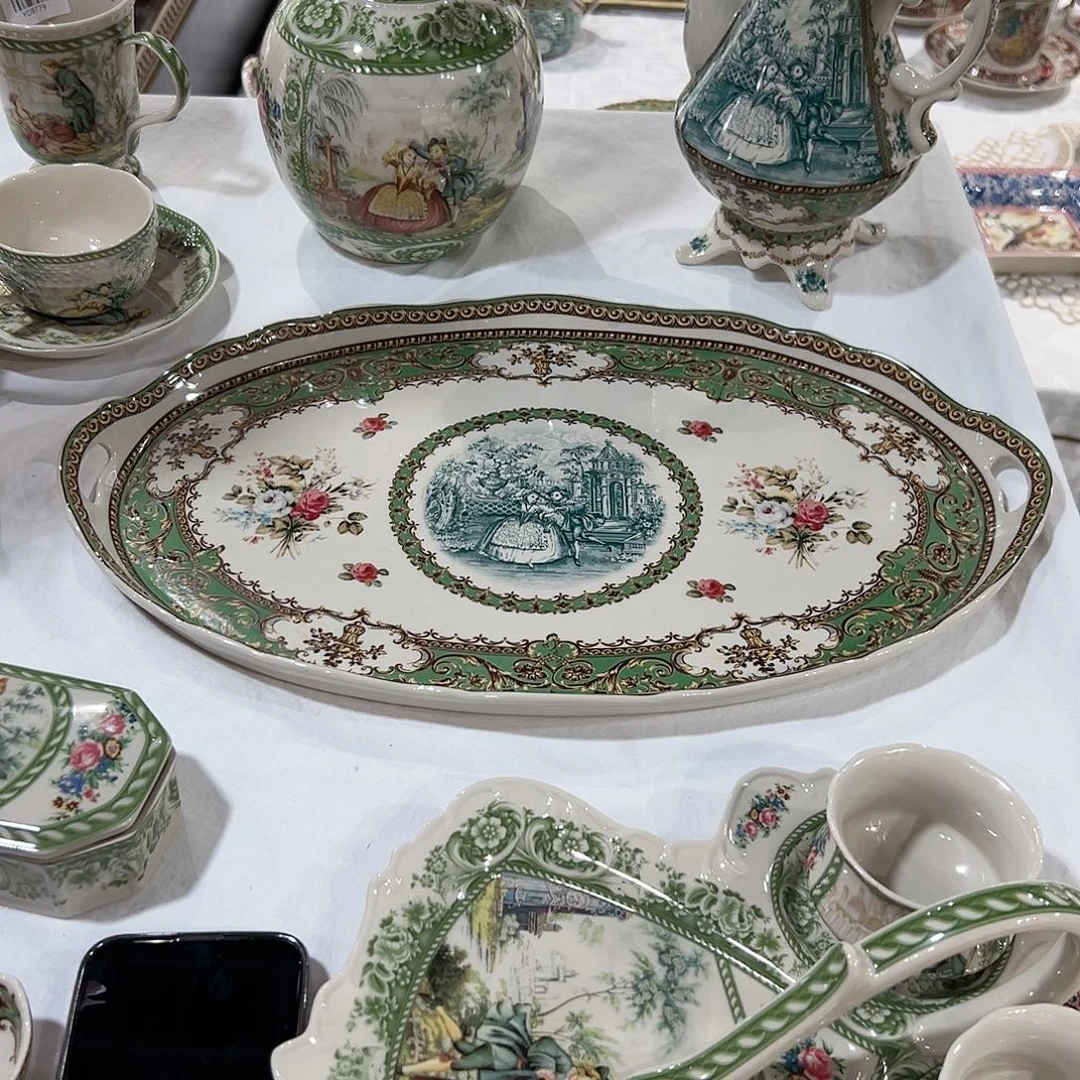 陶瓷YD8800经典大号茶盘