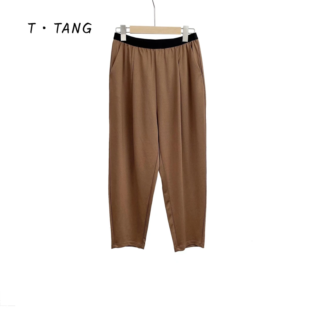 FL夏季舒适时尚直筒百搭阔腿宽松休闲裤【873】