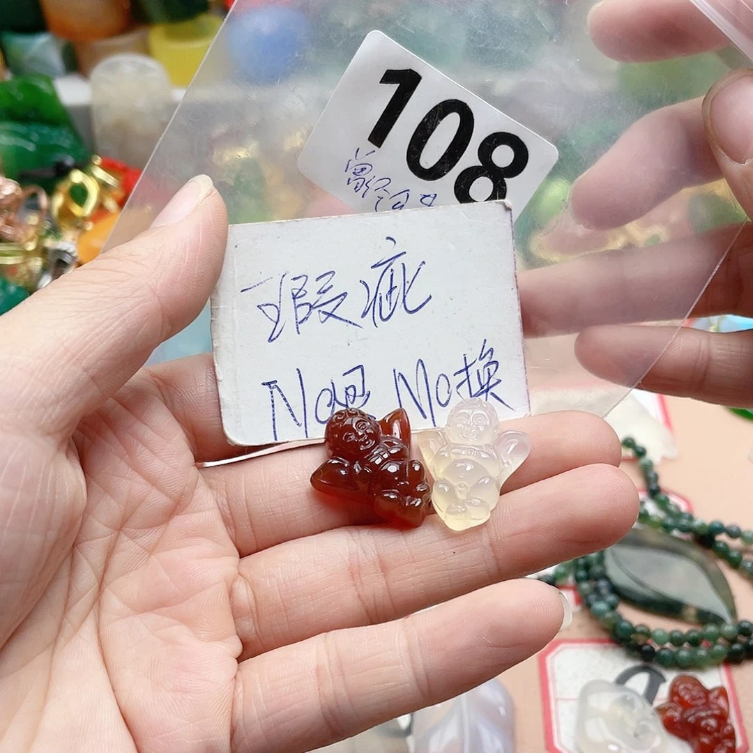 合金颈饰玛瑙/玉髓用****5