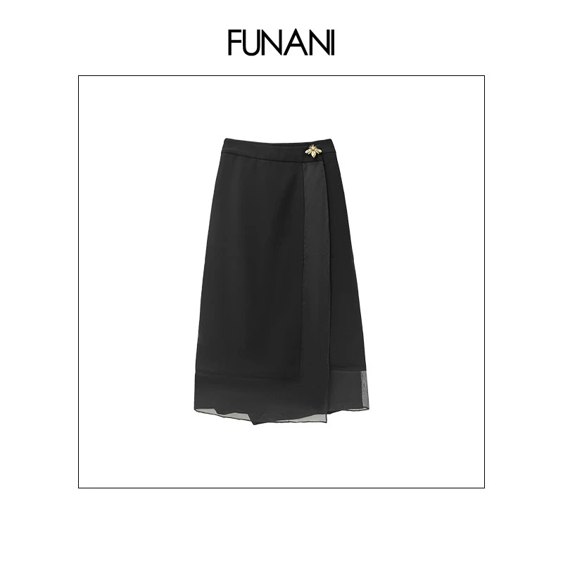 【FUNANI】 轻奢法式高级感重工原创设计感 裙子 X2511054B