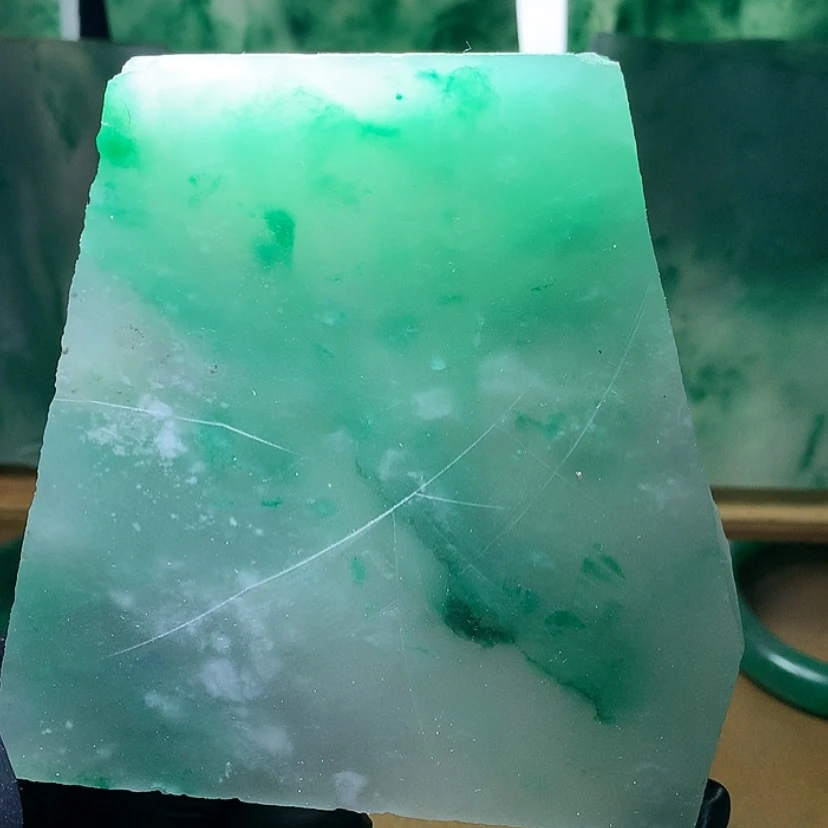 【闪购商品】定制石英质玉（非洲翠）心****