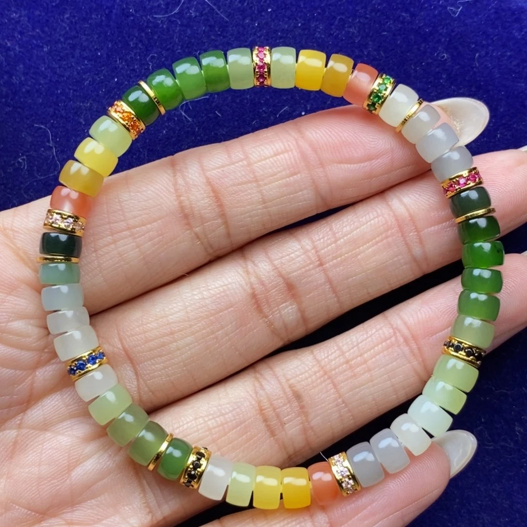 和田玉未镶嵌手串