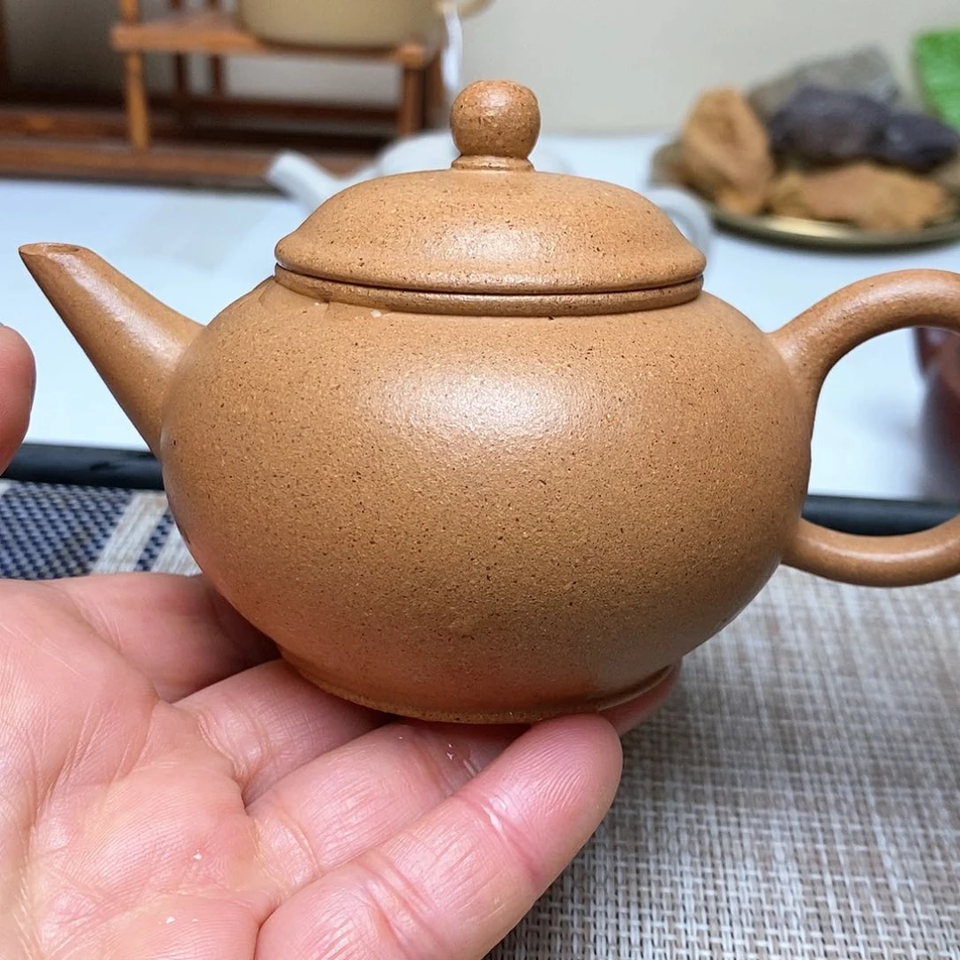 紫砂茶壶160毫升零添加宝山黄金段