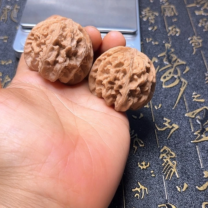 把件文玩核桃平果