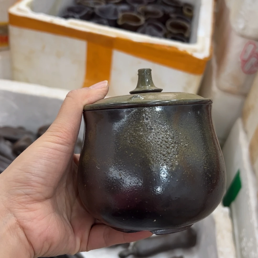 贵台龙窑柴烧茶杯A79