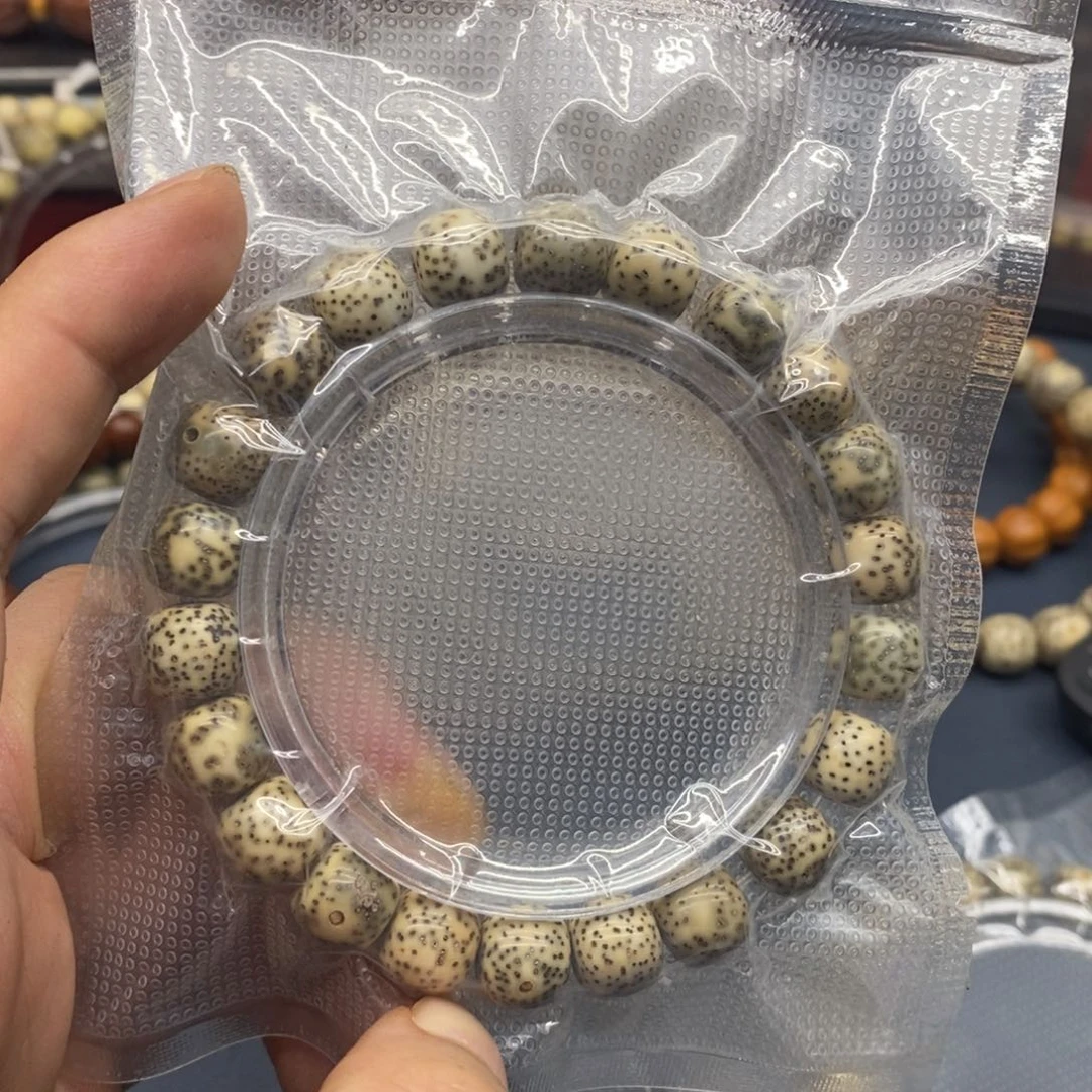 星月菩提手串青花瓷石玉料10尺寸