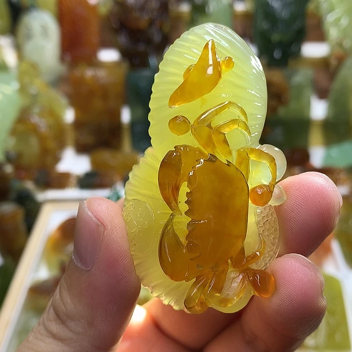 蛇纹石玉未镶嵌珠宝半成品