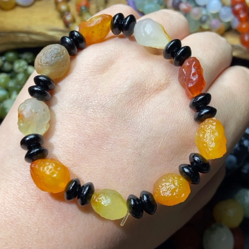 【闪购商品】合金手链玛瑙/玉髓