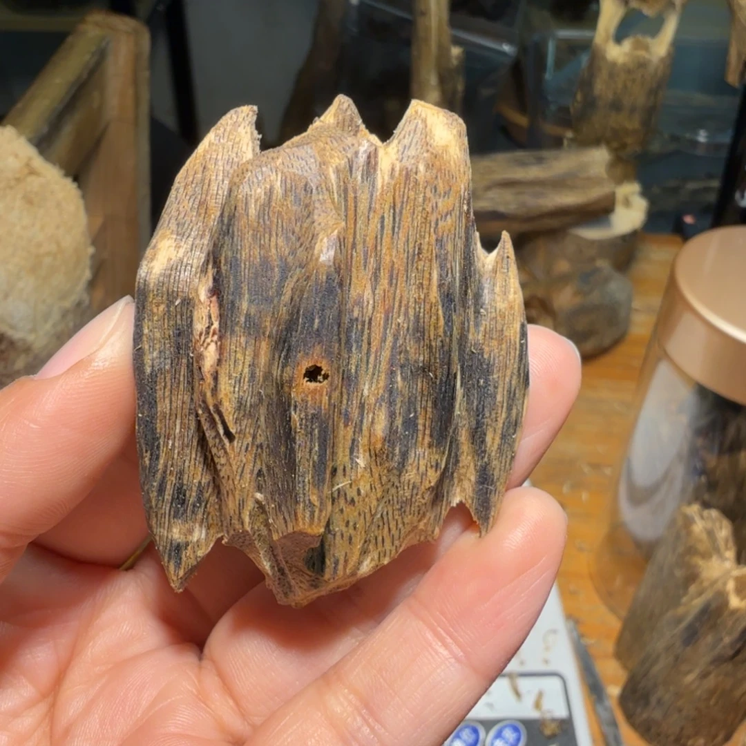 棋楠沉香白奇块料22k