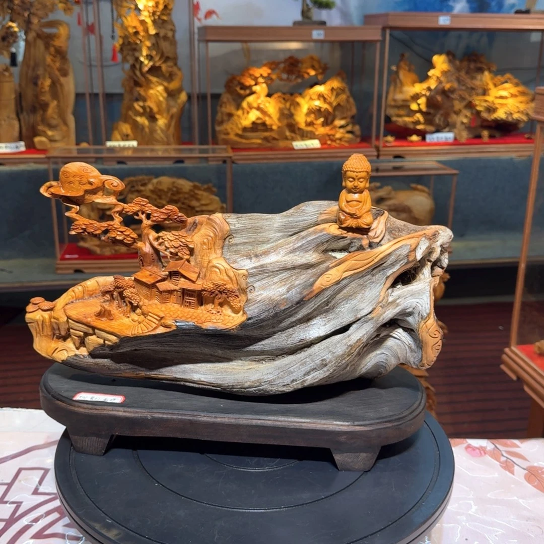 深***生柏木（崖柏）木雕款