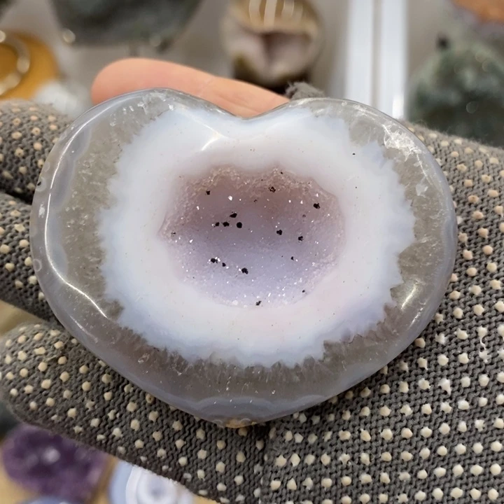 紫晶珠宝半成品未镶嵌