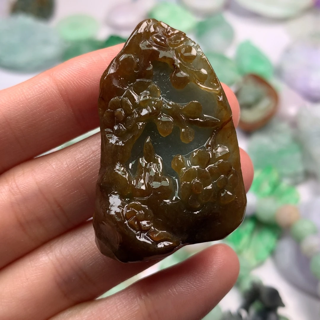 定制翡翠未镶嵌翡翠