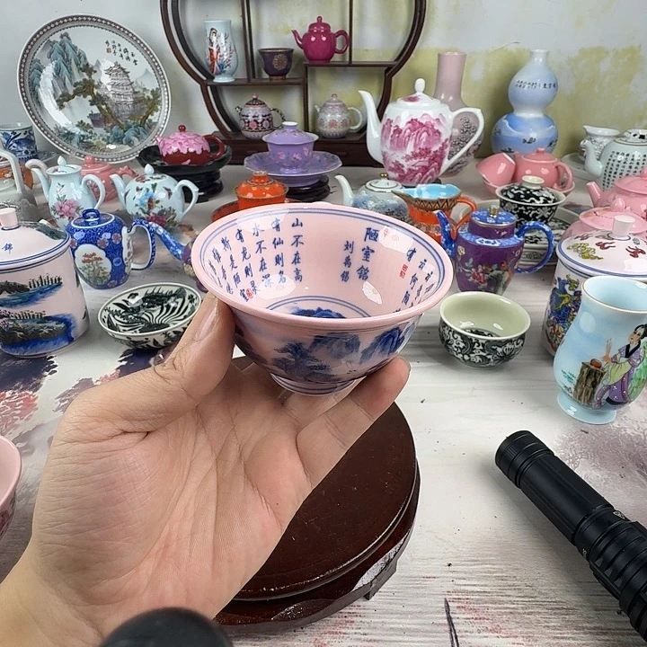 摆件景德镇陶瓷老厂瓷55