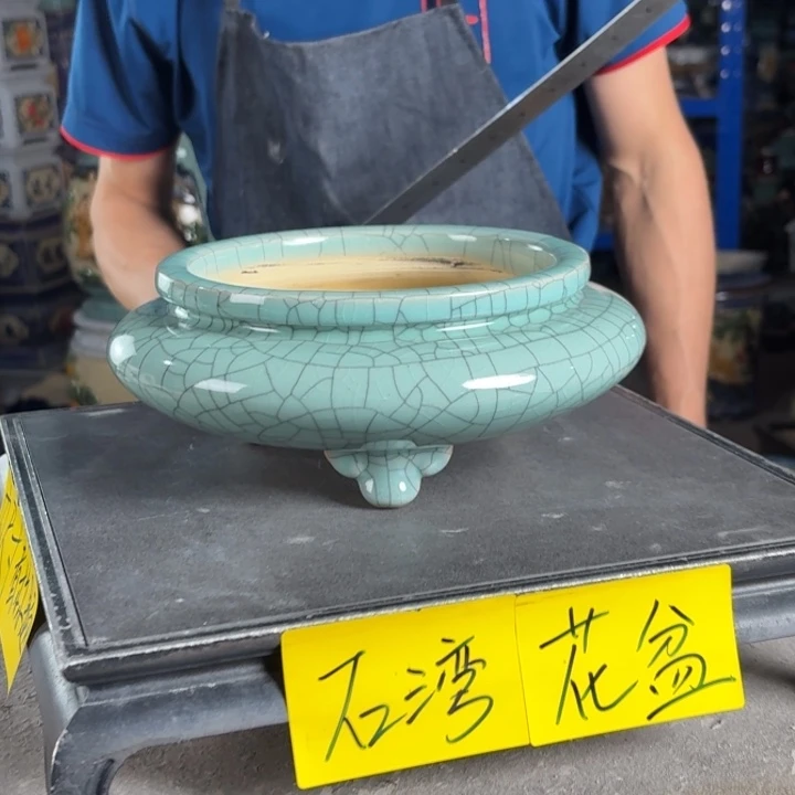 一风堂石湾花盆 内15*5