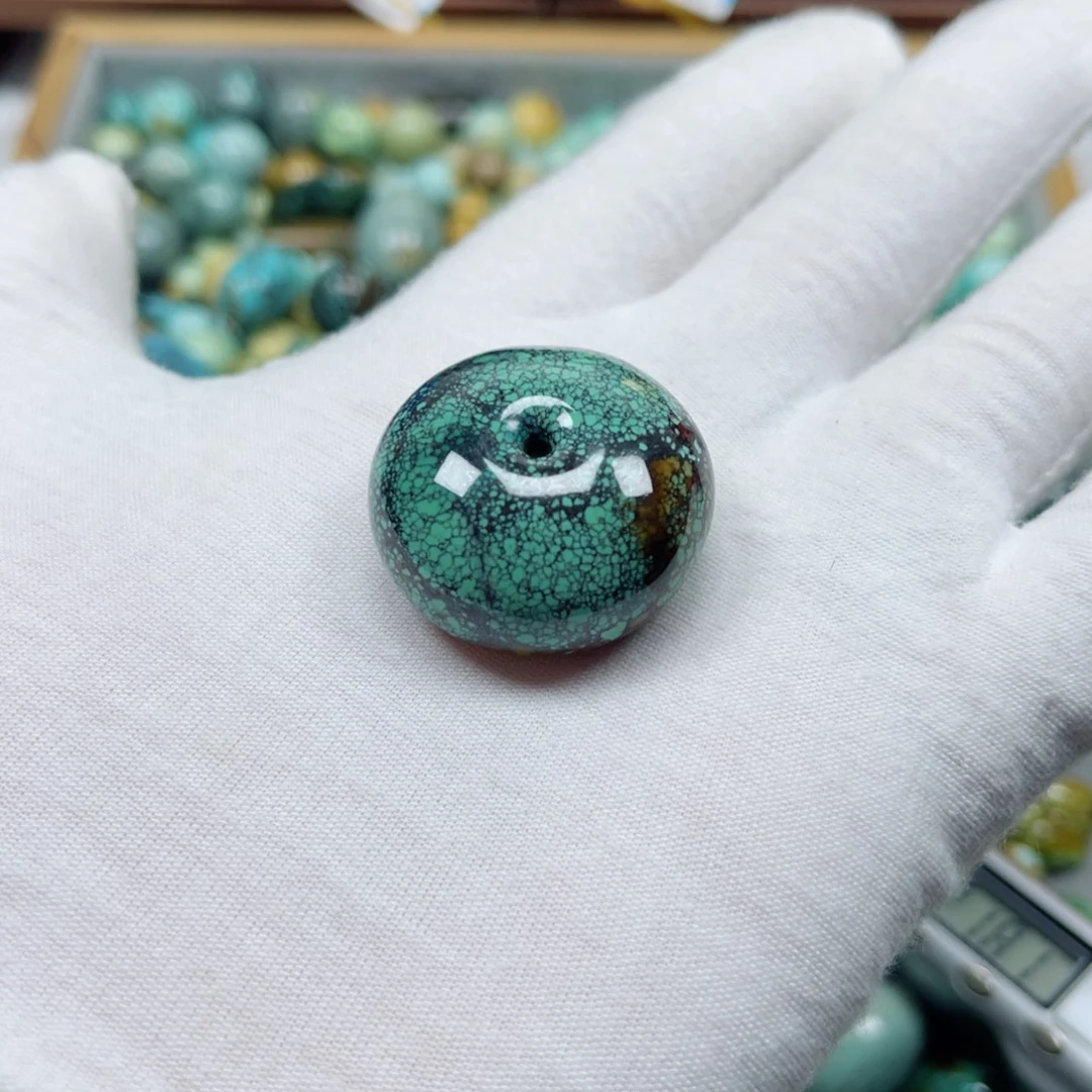 绿松石未镶嵌挂件