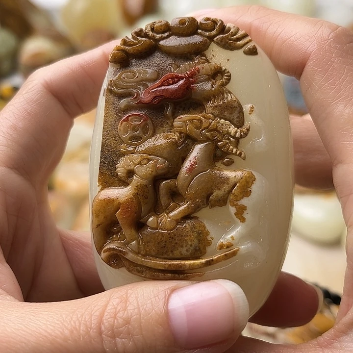 石材古青石不退换羊