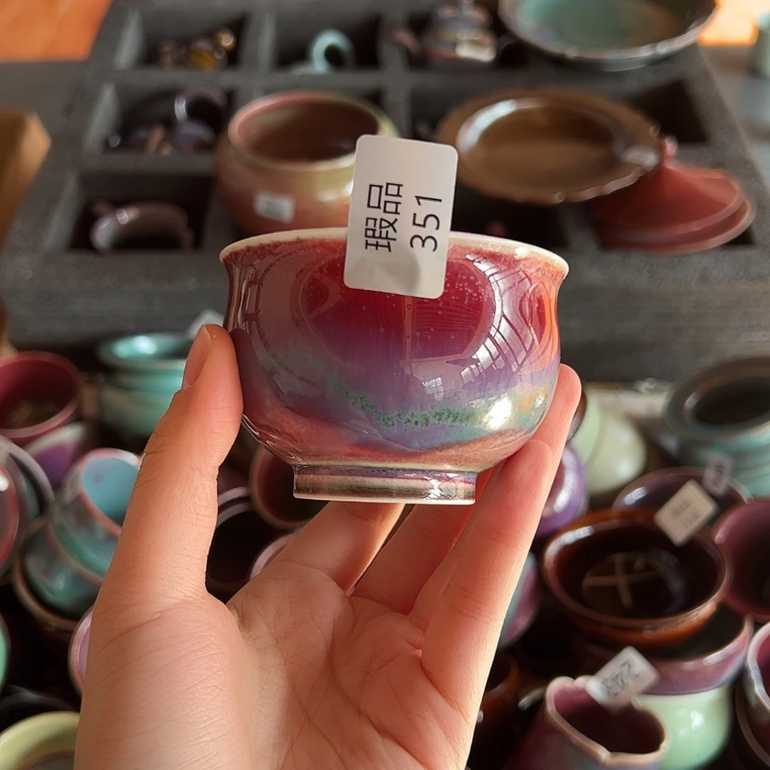 陶摆件窑口自销原矿钧瓷