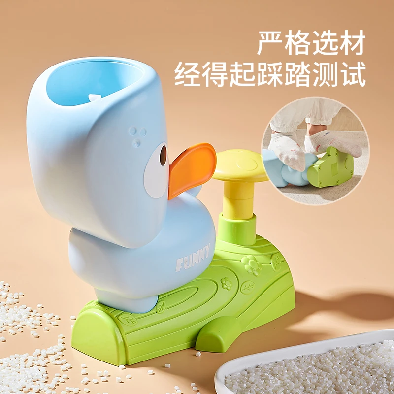 汪汪飞碟脚踩发射儿童益智玩具亲子互动闪光竹蜻蜓运动生日礼物