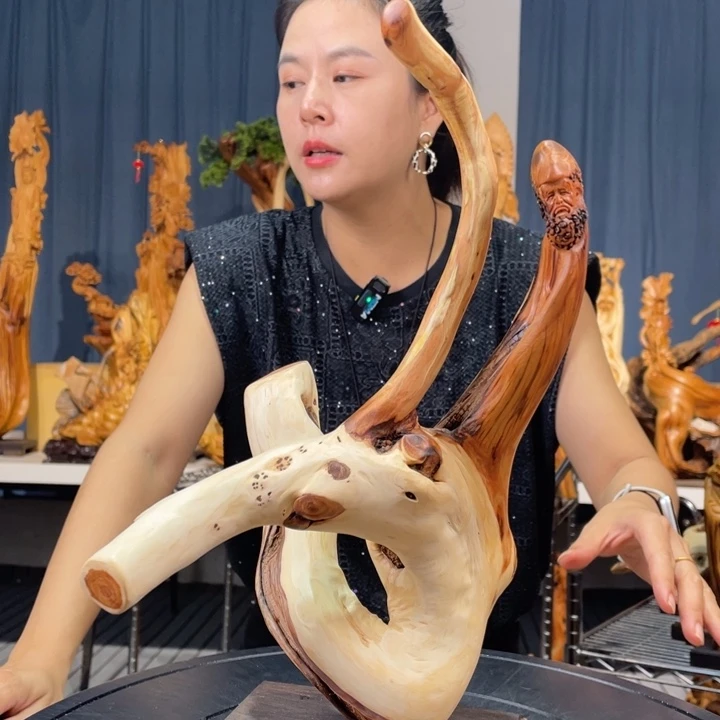 柏木（崖柏）随型摆件