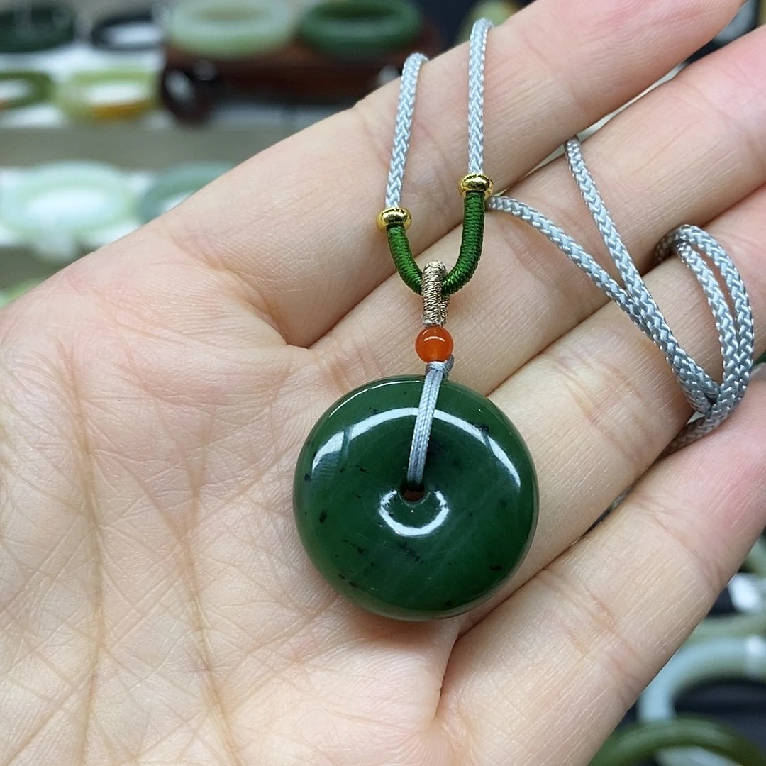 和田玉（碧玉）未镶嵌颈饰