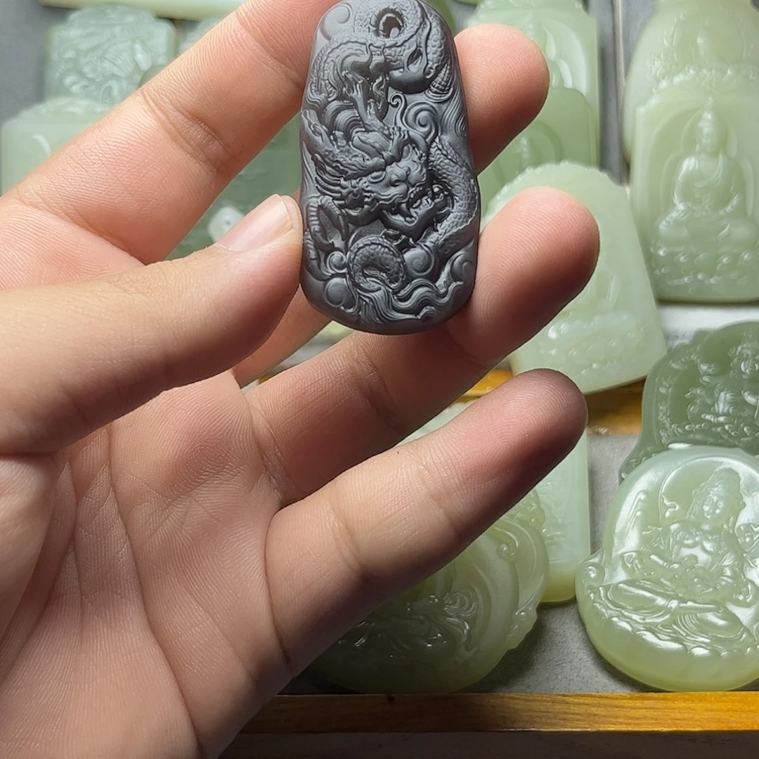 梧***仔和田玉未镶嵌吊坠(不含链)
