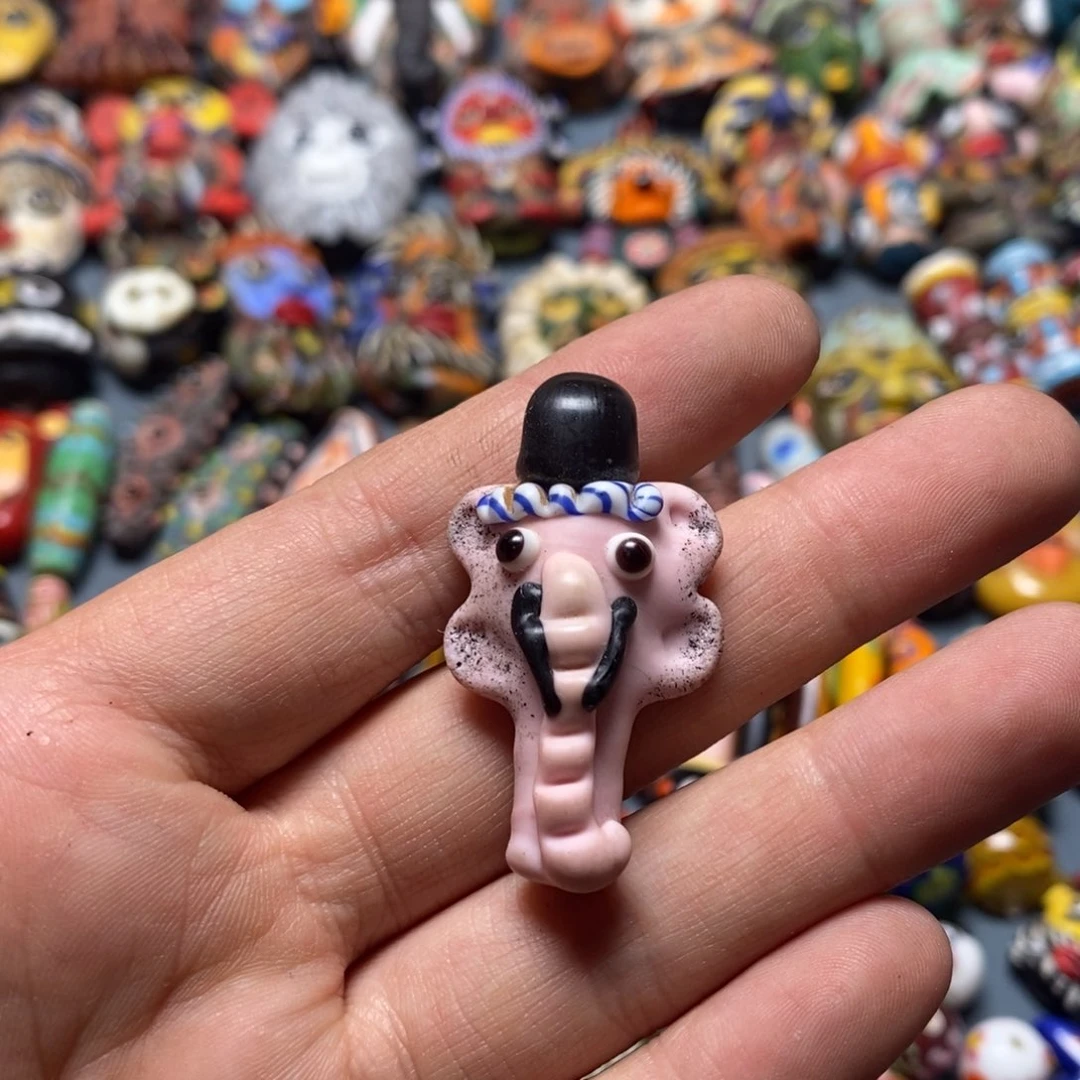 琉璃项链印度尼西亚小象