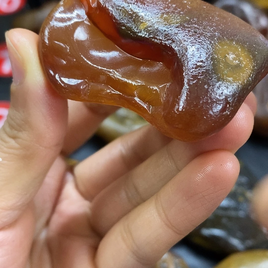 玛瑙/玉髓未镶嵌手把件