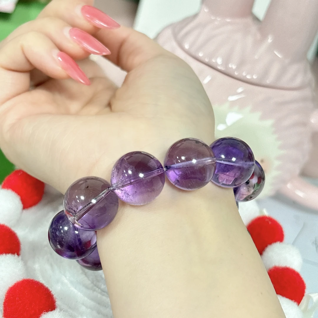 非金属树脂手链 设计款专拍链接手链女款梦幻冰透精美单圈素款