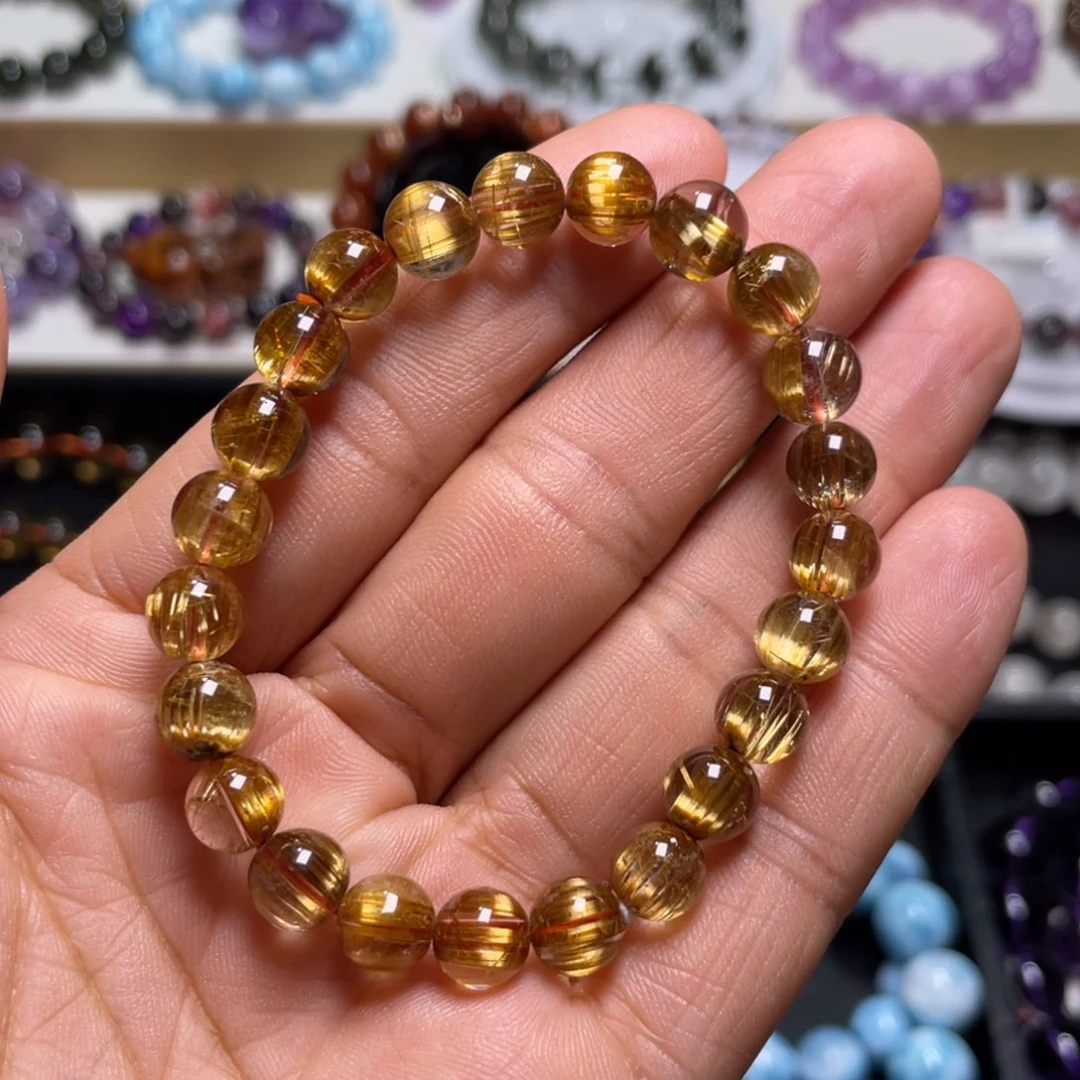 水晶手链未镶嵌钛晶