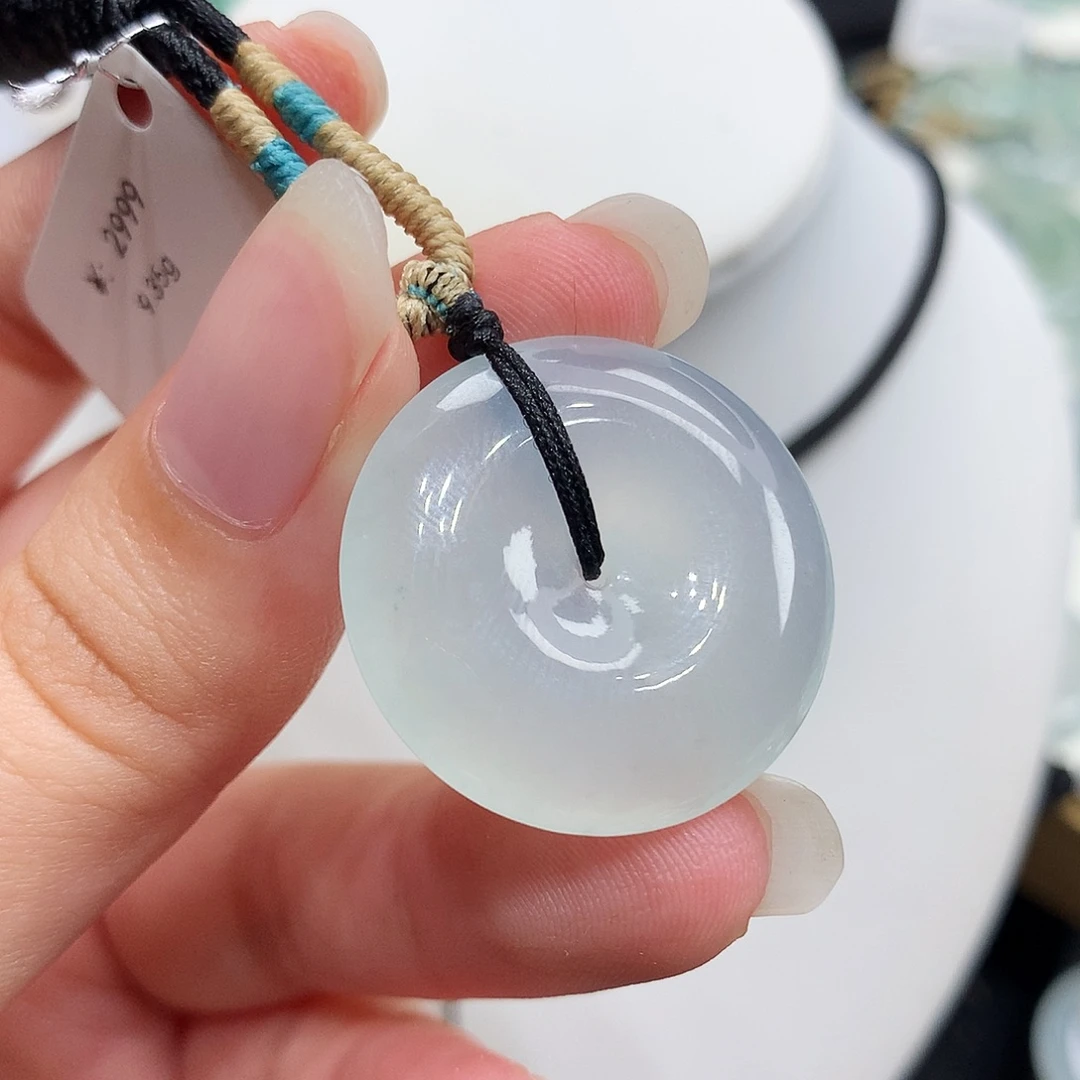 翡翠未镶嵌胸饰翡翠30，26/5.6