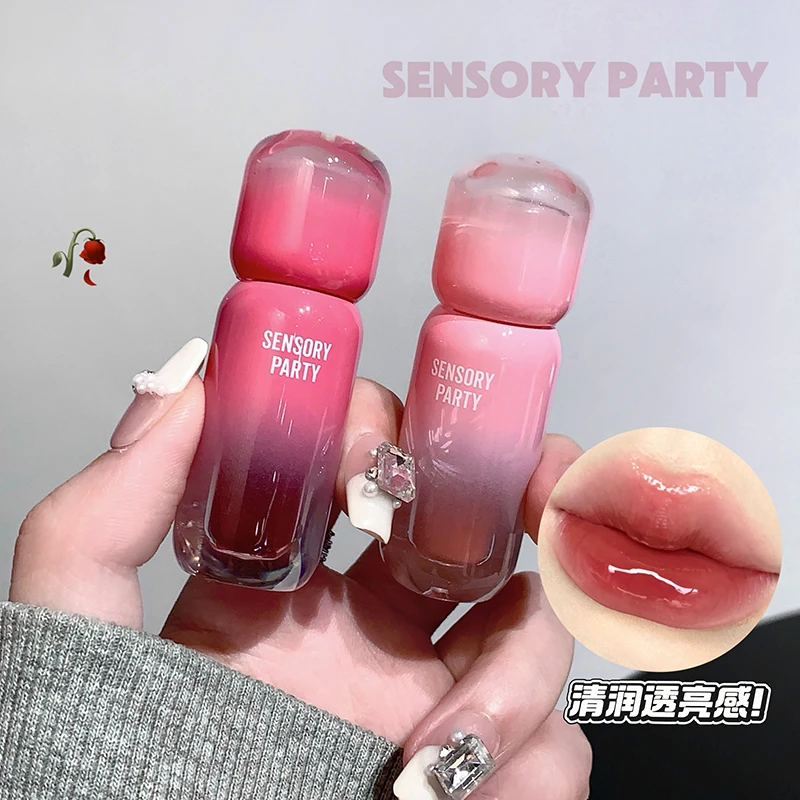 【官方正品】纯欲风水光镜面滋润唇釉伪素颜纯欲嘟嘟唇显白日常口红