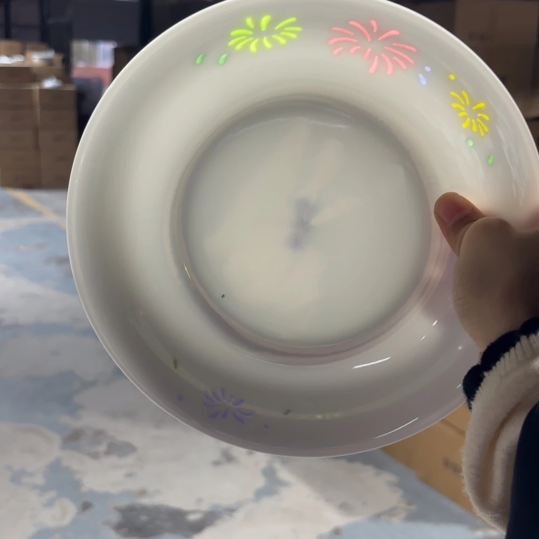 碗瓷景德镇陶瓷两只微瑕