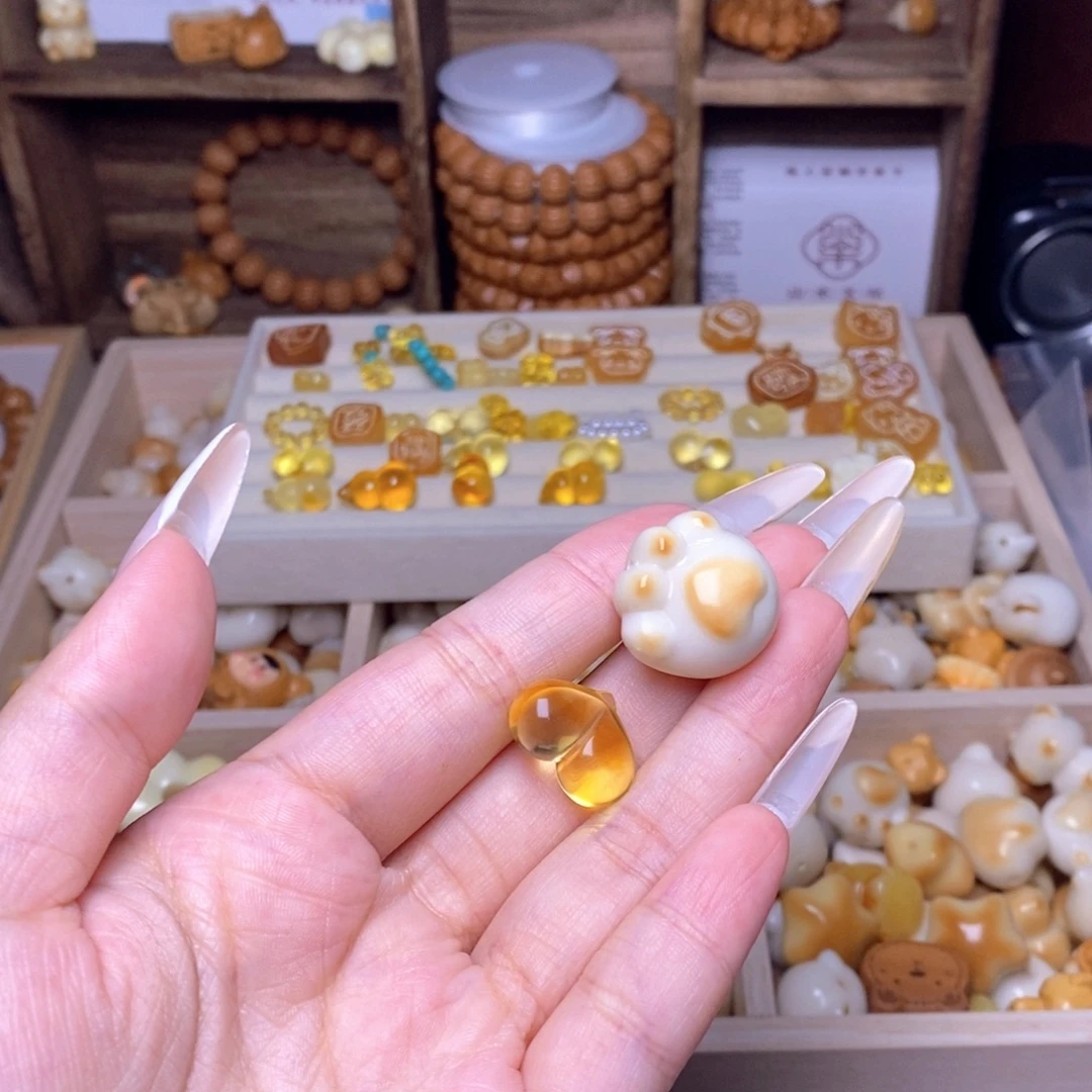 吊坠猴头核桃小蜜心1.44 猫爪