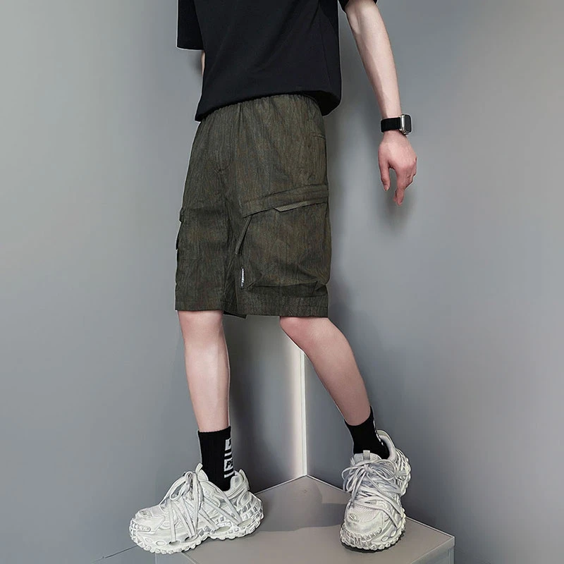 2025新款夏季设计感男士短裤宽松时尚