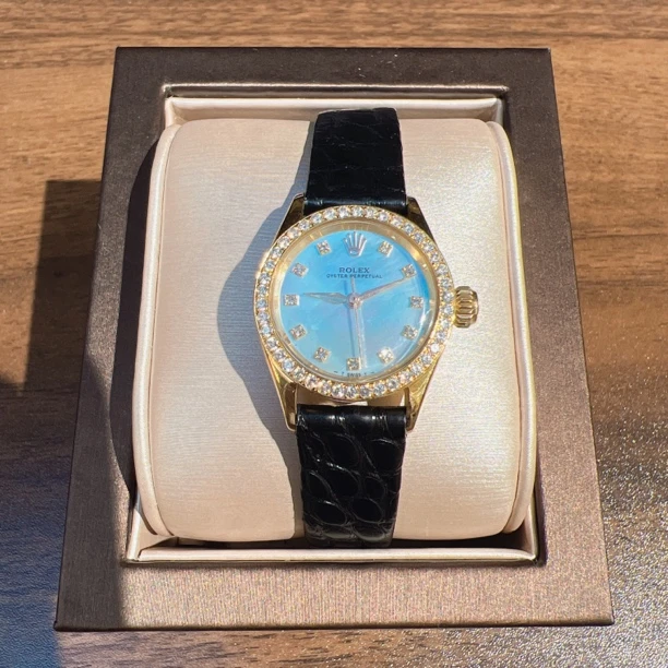 95新 Rolex/劳力士 劳力士12340自动后钻赠表带手链