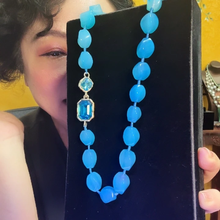 玛瑙/玉髓未镶嵌颈饰