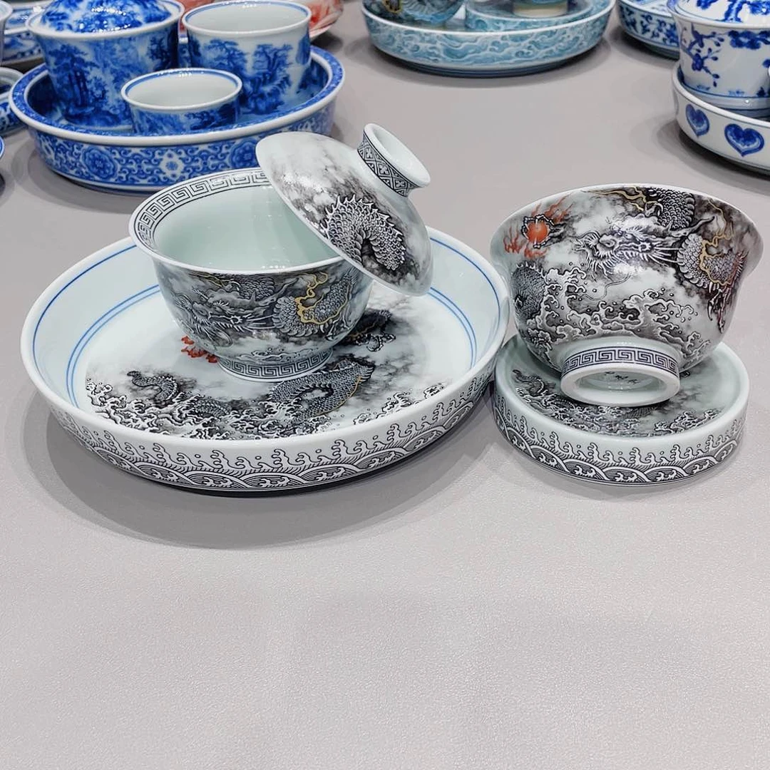 盖碗景德镇市高温茶具