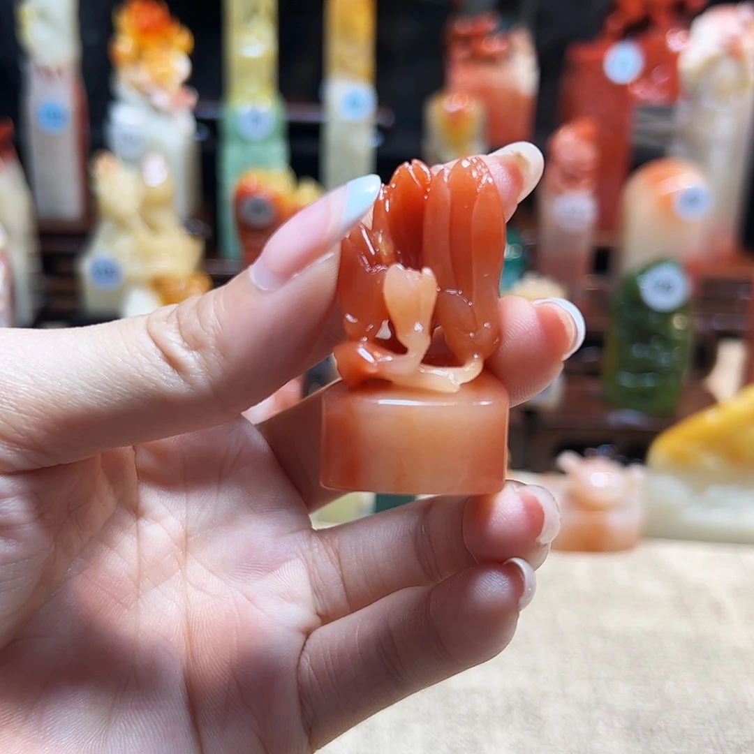 石材寿山石印章1