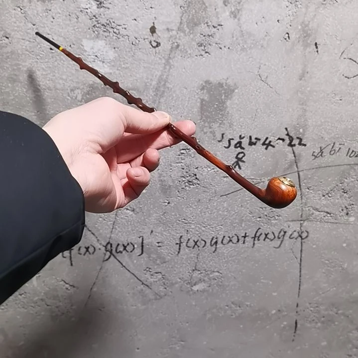 稳定木南**汇贵州檬子木手把件烟具