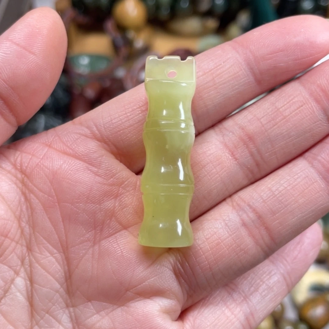 【闪购商品】蛇纹石玉挂件合金