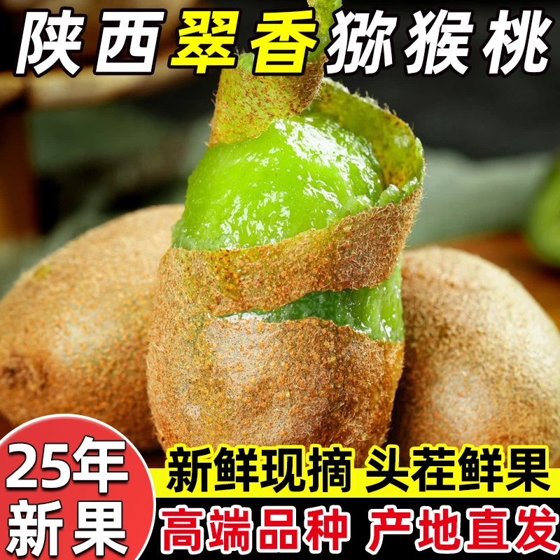 【新品上市】正宗陕西翠香猕猴桃 当季新鲜水果产地直发 中秋节礼盒