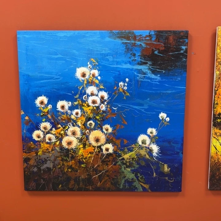 L***E手工手绘精品油画6060厘米