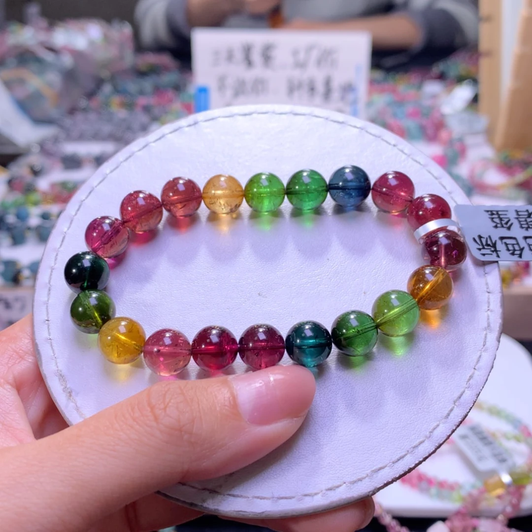 【闪购商品】未镶嵌手串碧玺9.3mm左右