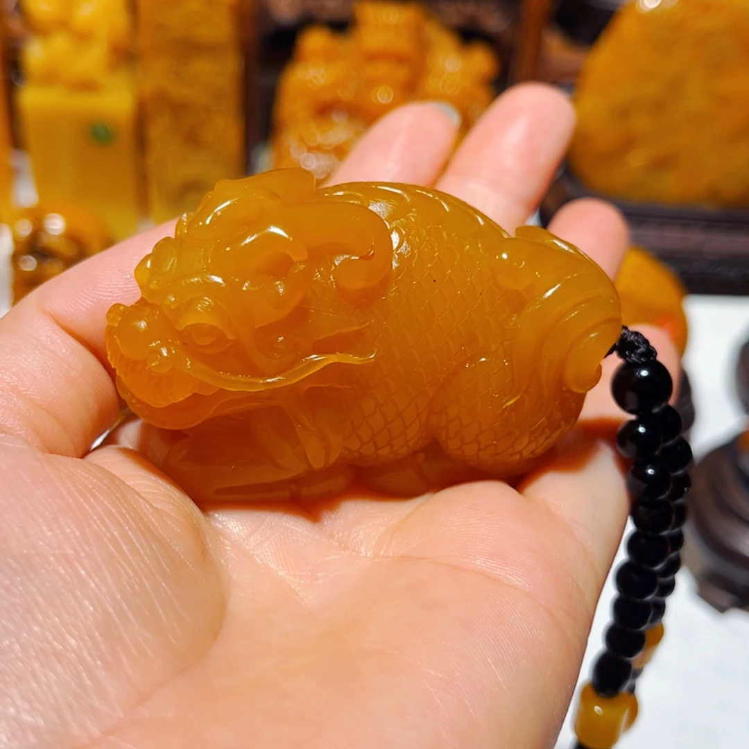 田黄石牛**爷石雕石雕石雕