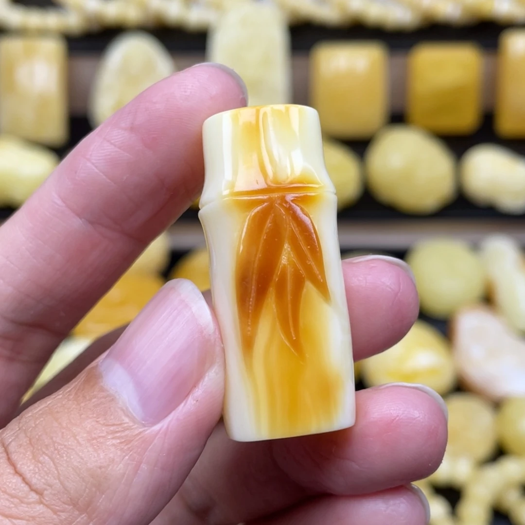 琥珀未镶嵌裸石琥珀蜜蜡