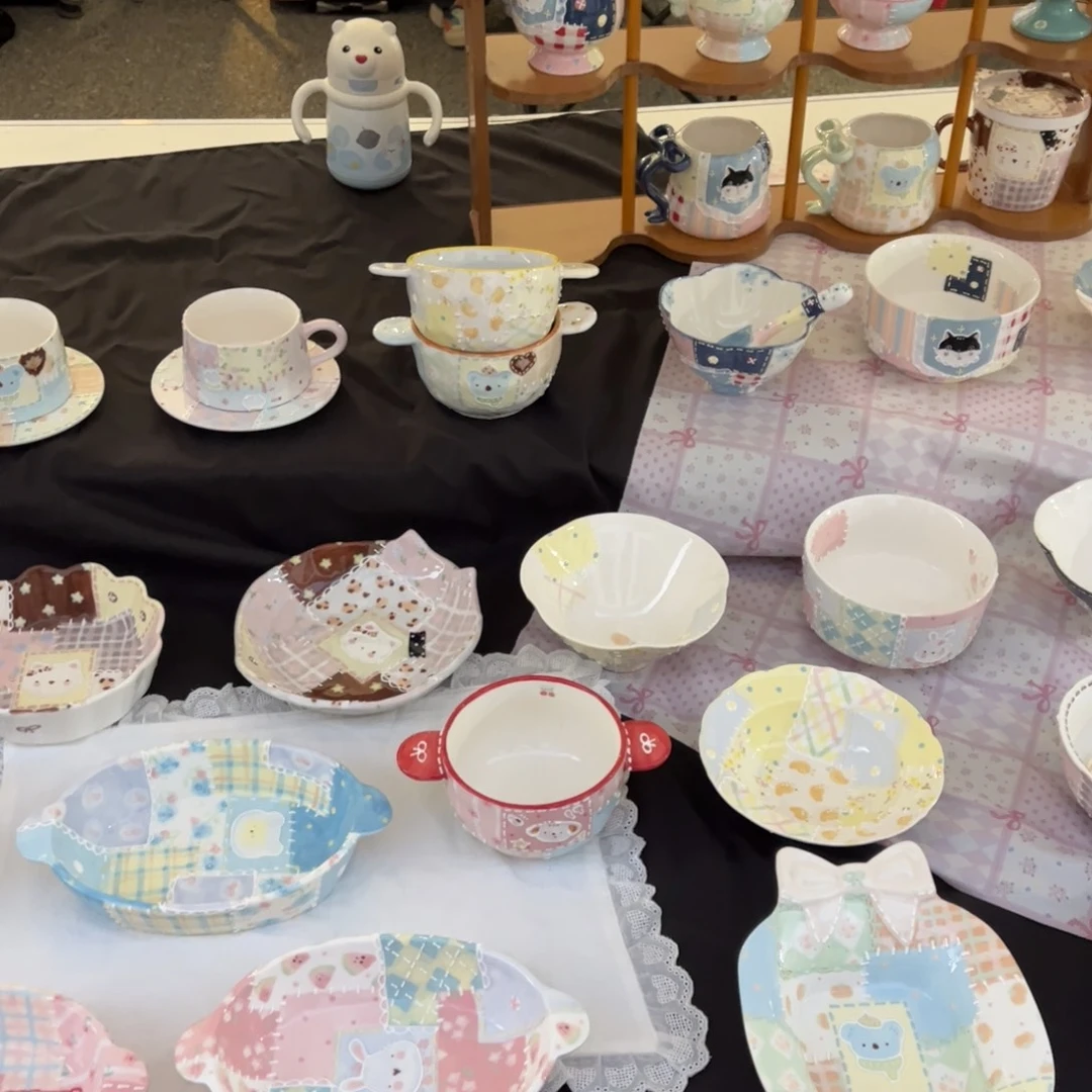 瓷片8814一起逛集市啦